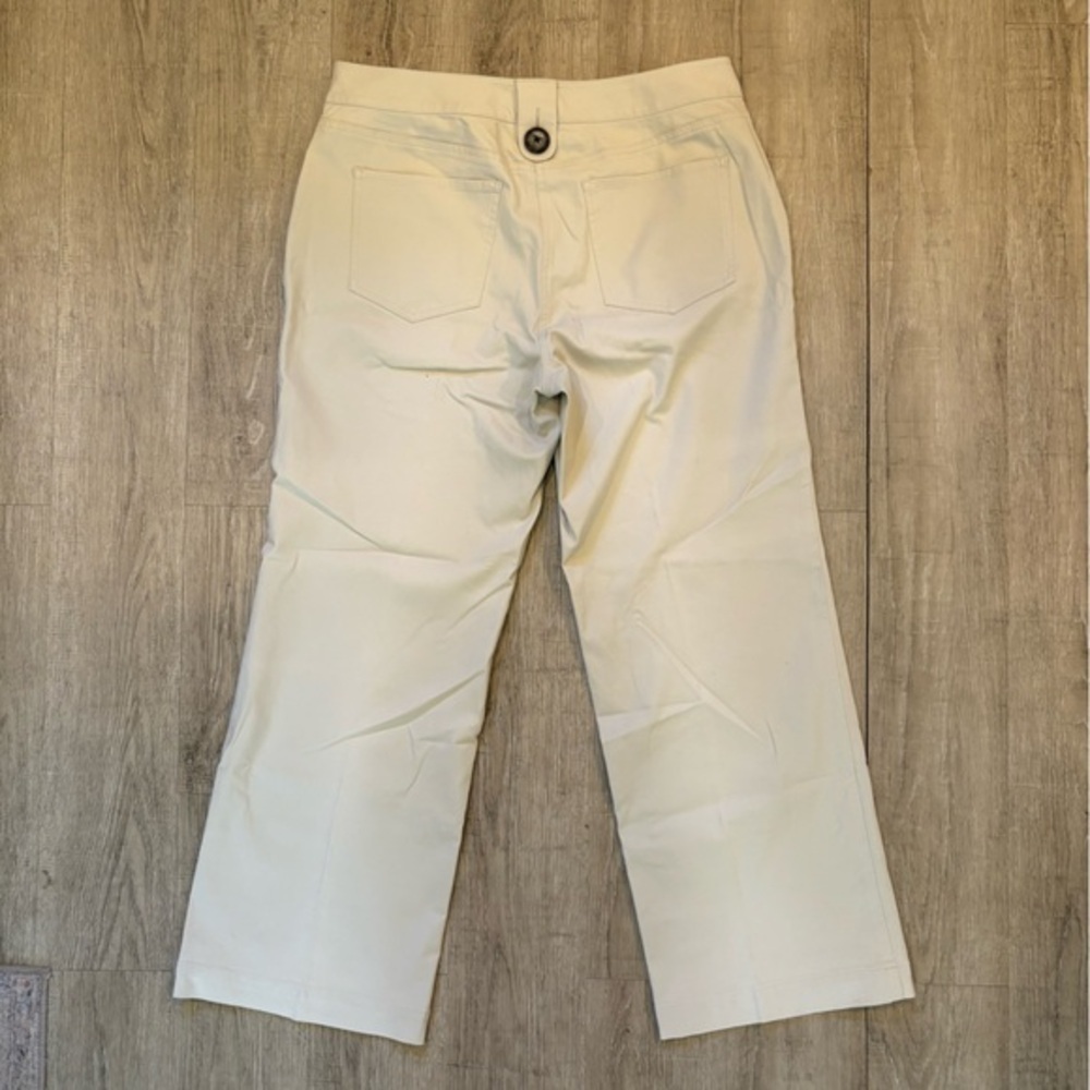 Talbots Light Tan Stretch Pants 14P - Picture 9 of 10